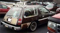 Brown wagon