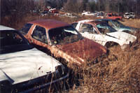 Charlton Mass. junkyard Pacers