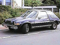 The Bornemanns' blue Pacer