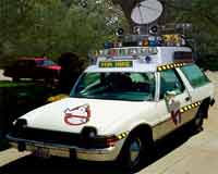Jeni's Pacer #1 done up like Ghostbusters vehicle