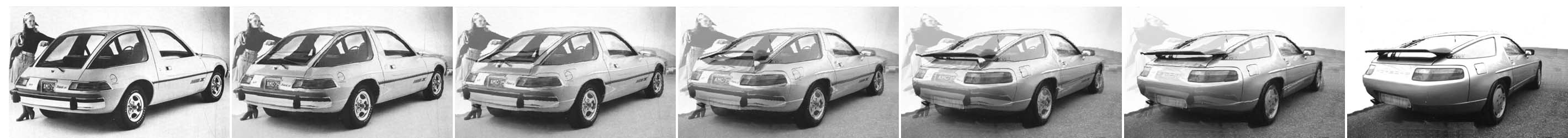 Pacer to Porsche 928