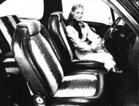 Pacer interior with woman