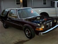 Phil's Pacer with a Cadillac engine