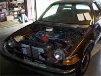 Phil's Pacer with a Cadillac engine