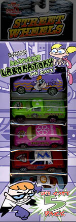 RC Dexter's Laboratory Diecast 5 Pack