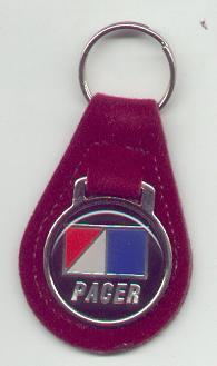 Red Pacer Keychain