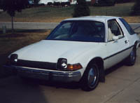 A final shot of the Pacer in my parents' driveway.