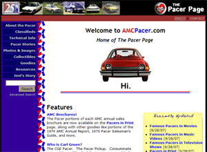 The Pacer Page, 2000-2007